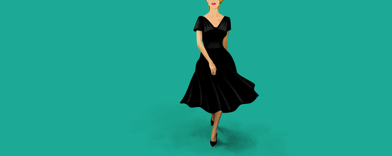 ladies in black